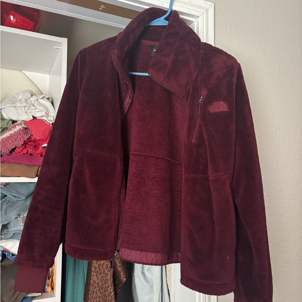 The North Face Burgundy Jacket